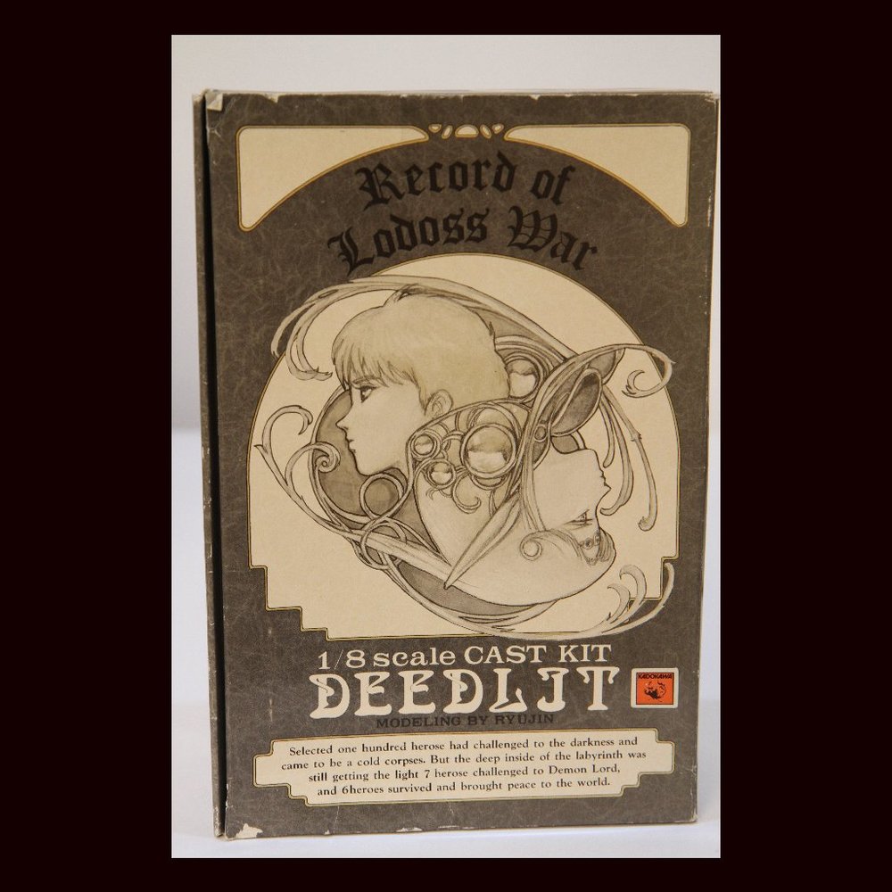 RARE & VINTAGE | Record of Lodoss War Deedlit Model Kit
